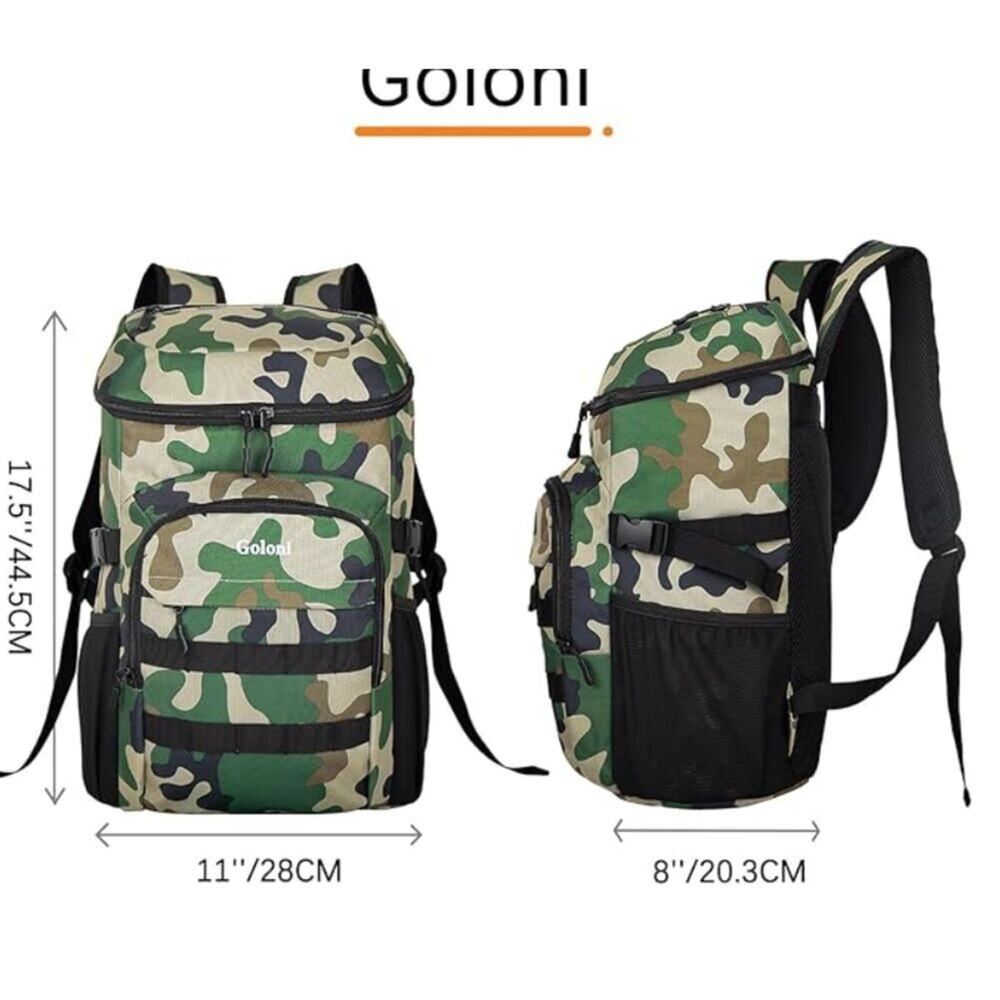Backpack Insulated Leak Proof, Camoflage